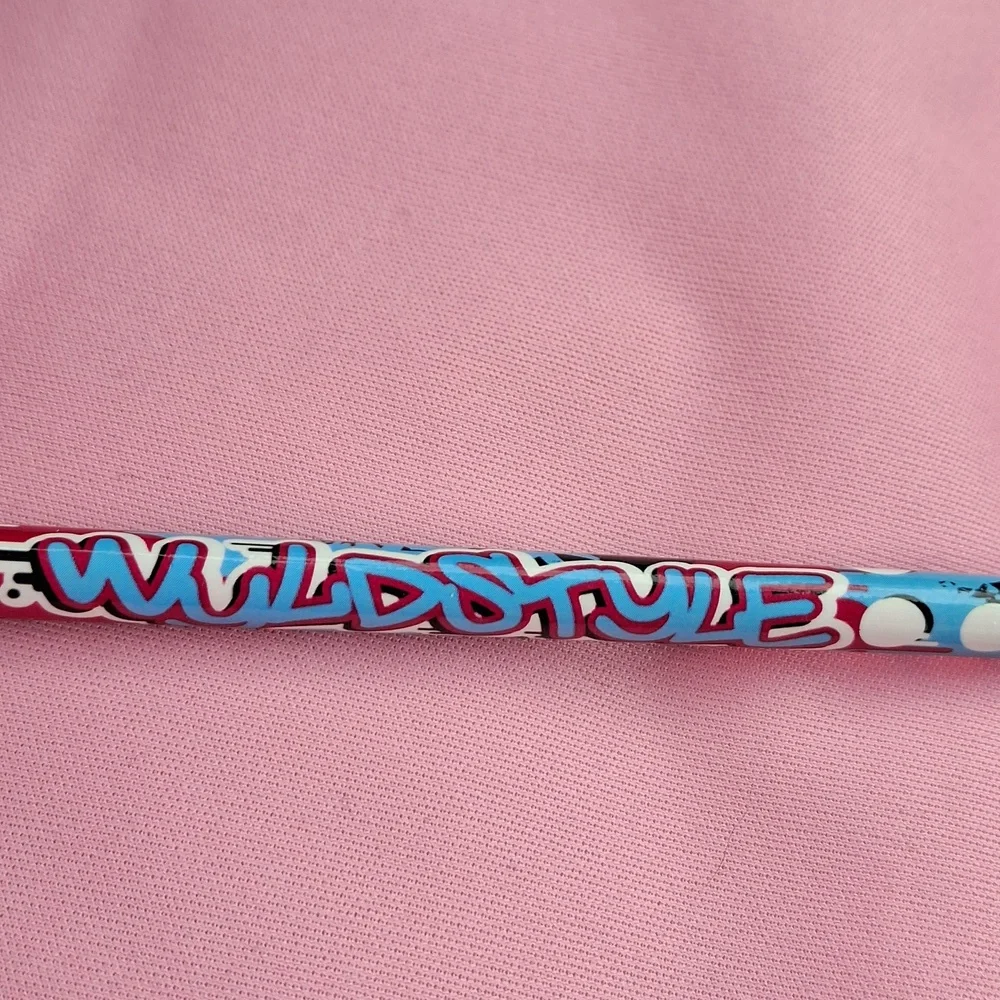 Lego Movie Graphic Pencil in Blue, Red & Black Wyldstyle